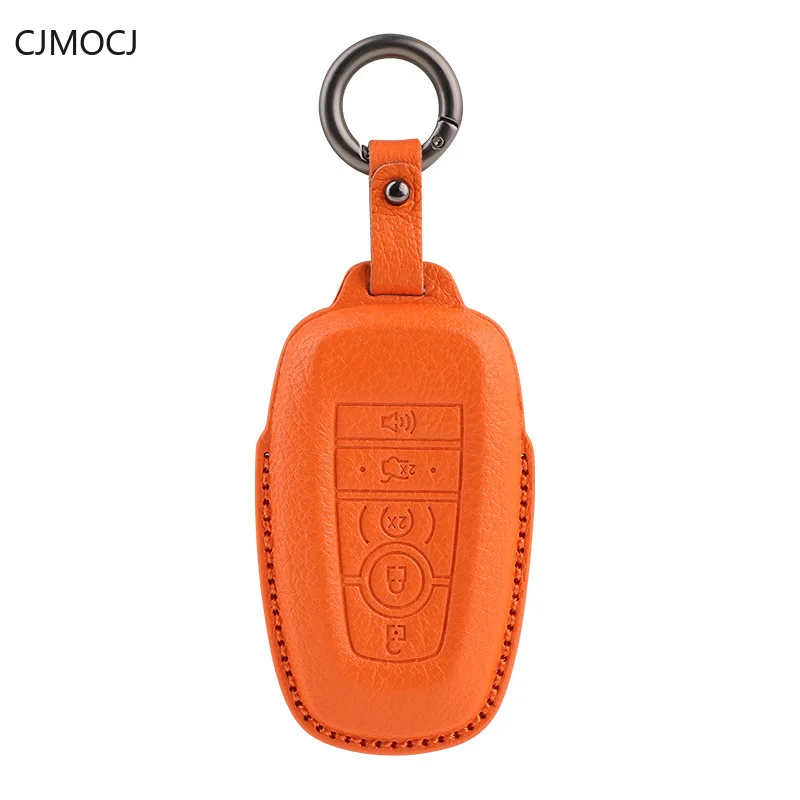 

Premium Goat Key Case for Ford Mustang - Luxury Key Cover and Protector Keybag Keychain