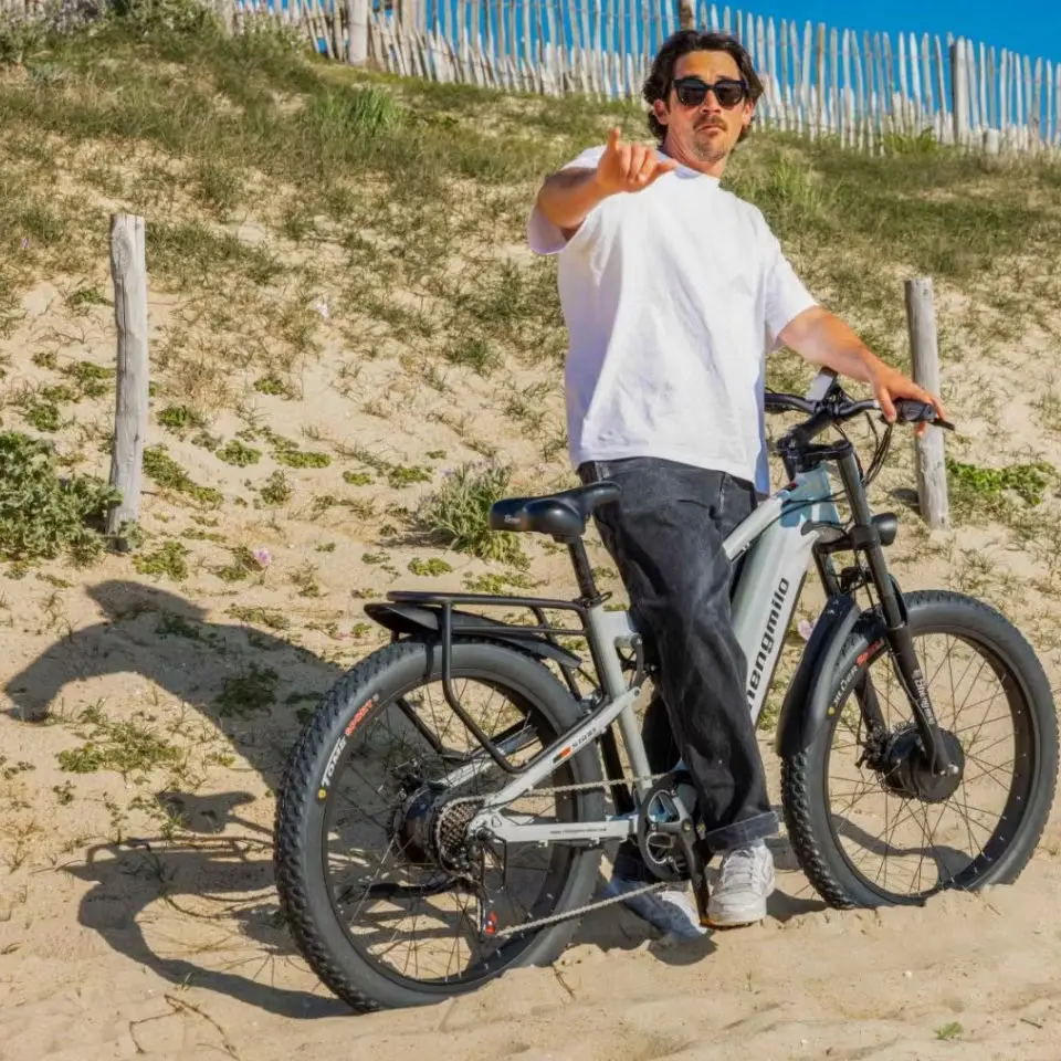 Electric Bike S600 Dual Motor 2000W 48V35AH Dual Battery 26 Inch Wide Tire Mountain E-Bike All Terrain Off-Road Electric Bicycle image 9