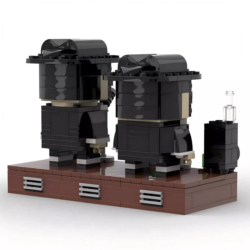 شخصيات الأكشن من بريكلينك بلوز براذرز بركس هيد وبلوز موبيل 1974 دودج موناكو سرعة المركبات مكعبات بناء السيارات ألعاب أطفال