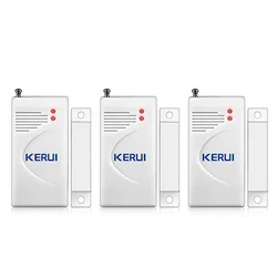 KERUI 433mhz Wireless Door Sensor Home Alarm Security Window Sensor Detector for W181 W184 W202 W204 WIFI GSM Alarm Systems