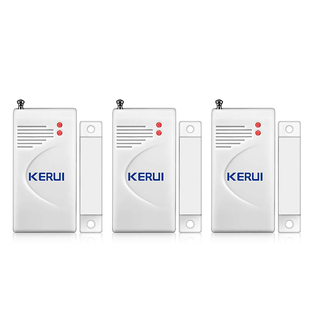 KERUI 433mhz Wireless Door Sensor Home Alarm Security Window Sensor Detector for W181 W184 W202 W204 WIFI GSM Alarm Systems