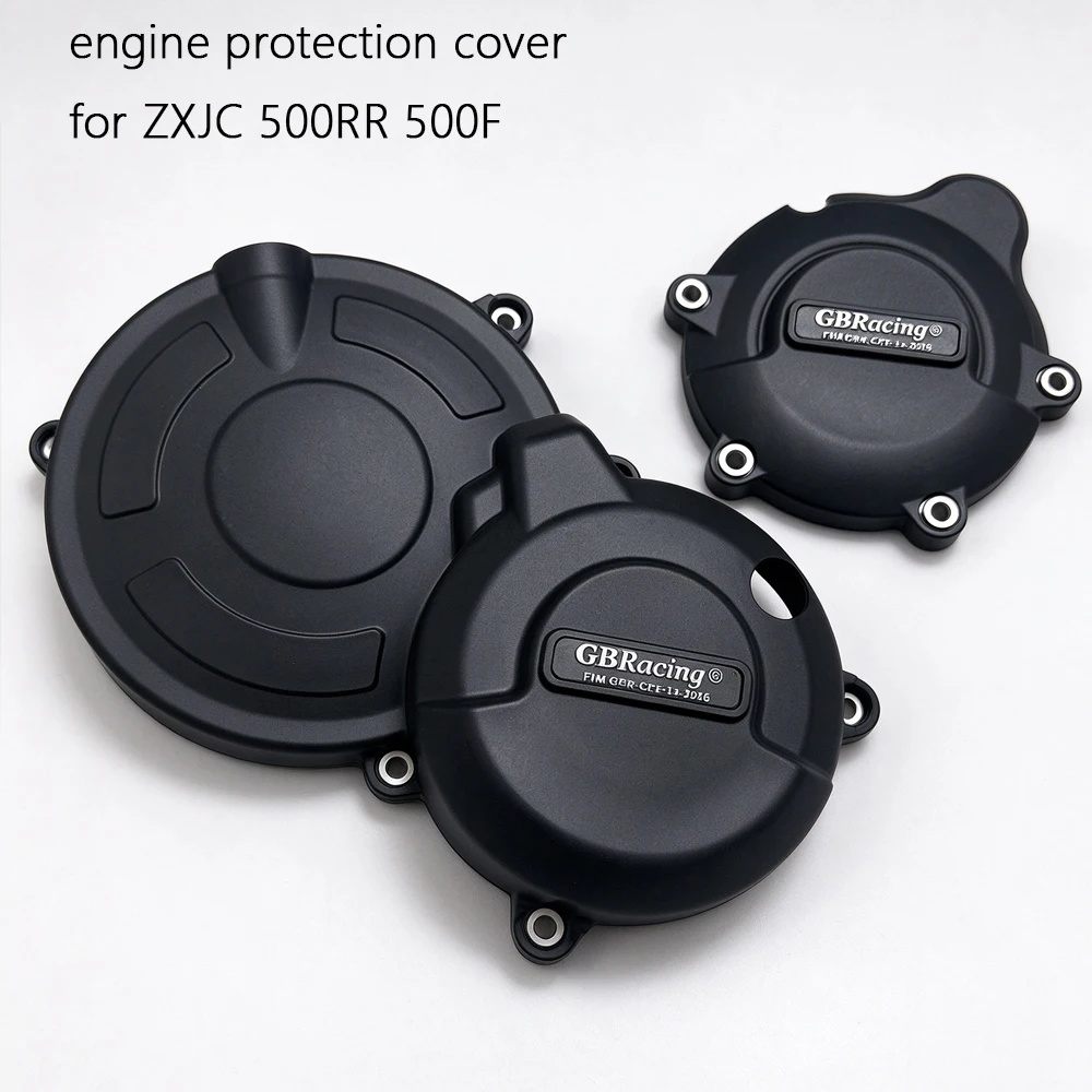 Motorcycle engine case Anti‑crash cover protector guard ZX 500rr for ZXMOTO ZXJC 500RR 500F 2025-2026