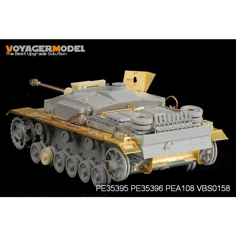 Voyager Model PE35395 1/35 Scale WWII German StuG.III Ausf.F8 Late Production Basic (For DRAGON 6644)