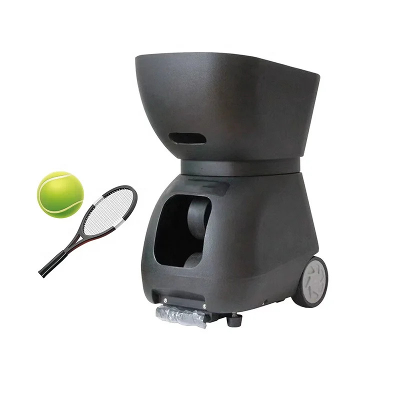 High-tech smart practice lanching throwing ball training equipment tennis ball machine