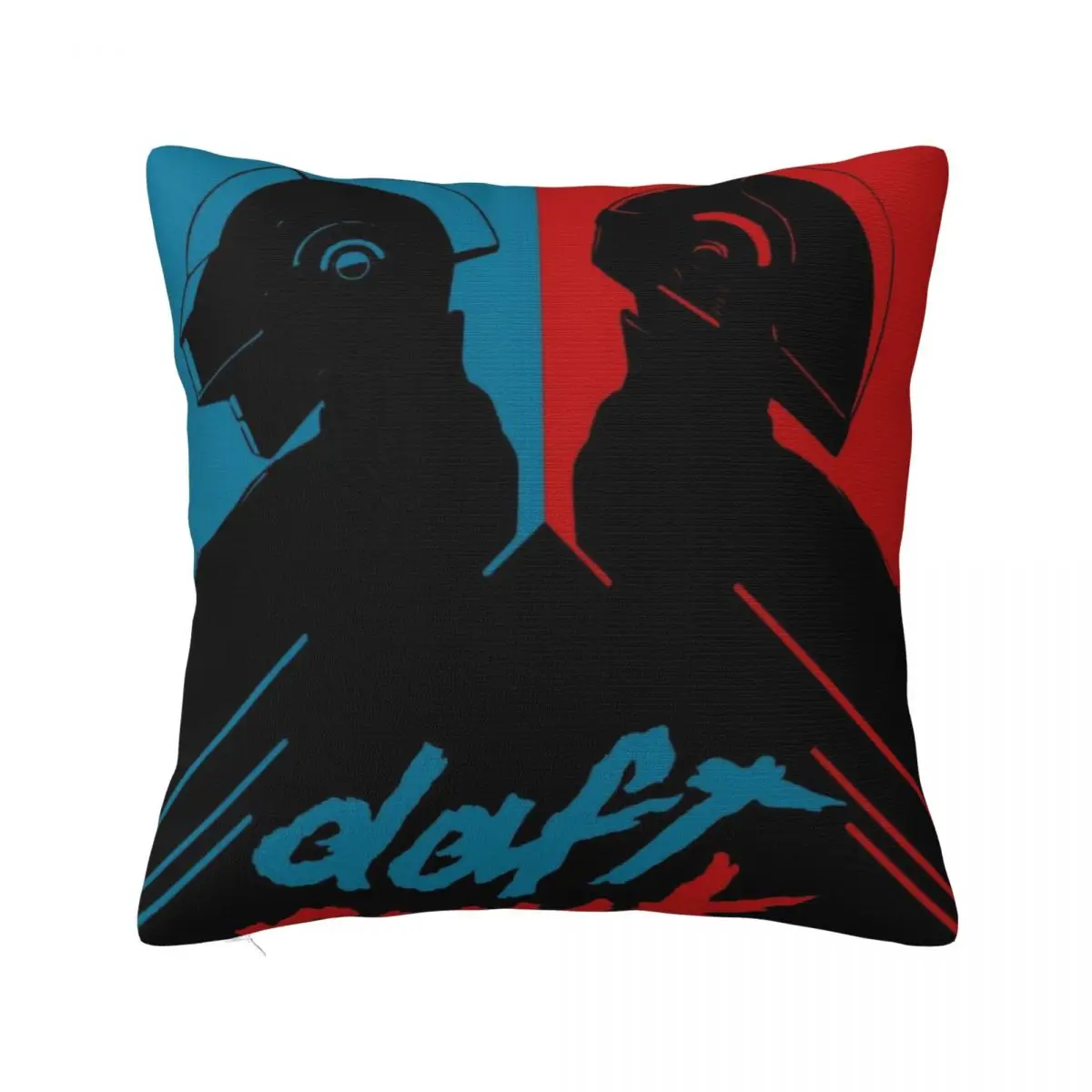 Daft Punk Electronic Music Pillowcase Accessories Polyester Cushion Cover Gift Pillow Case Cover Home Square 45X45cm Multi-Size