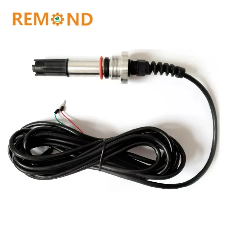 Good Flow Through Type Dissolved  Meter Sensor IP68 Waterproof Probe  Analyzer 0.00-40.00mg/L M28*1.5 Thread