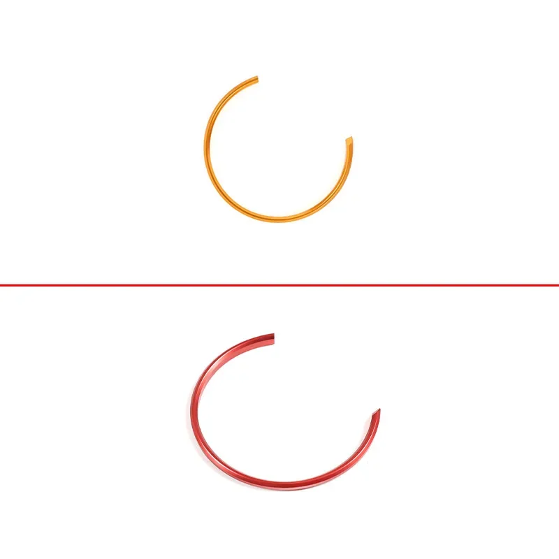 Aluminum Alloy For Toyota GR Supra A90 2019-2024 Car Interior Dashboard Tachometer Decorative Ring Sticker Car Accessories