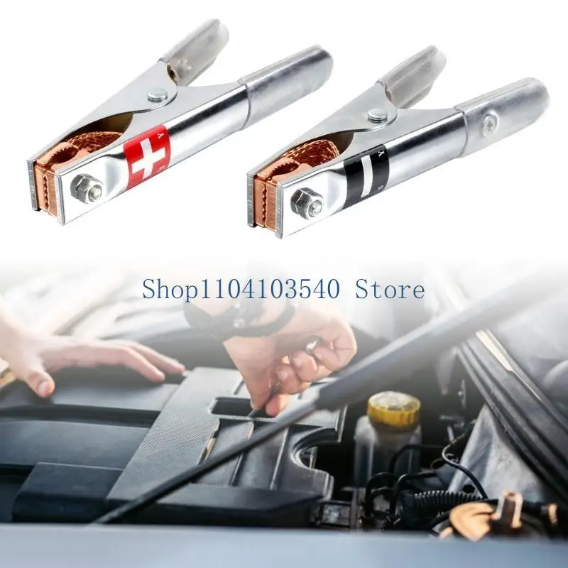 Paquete 02dc 2 clampas cocodrilo cocodrilo cocodrilo