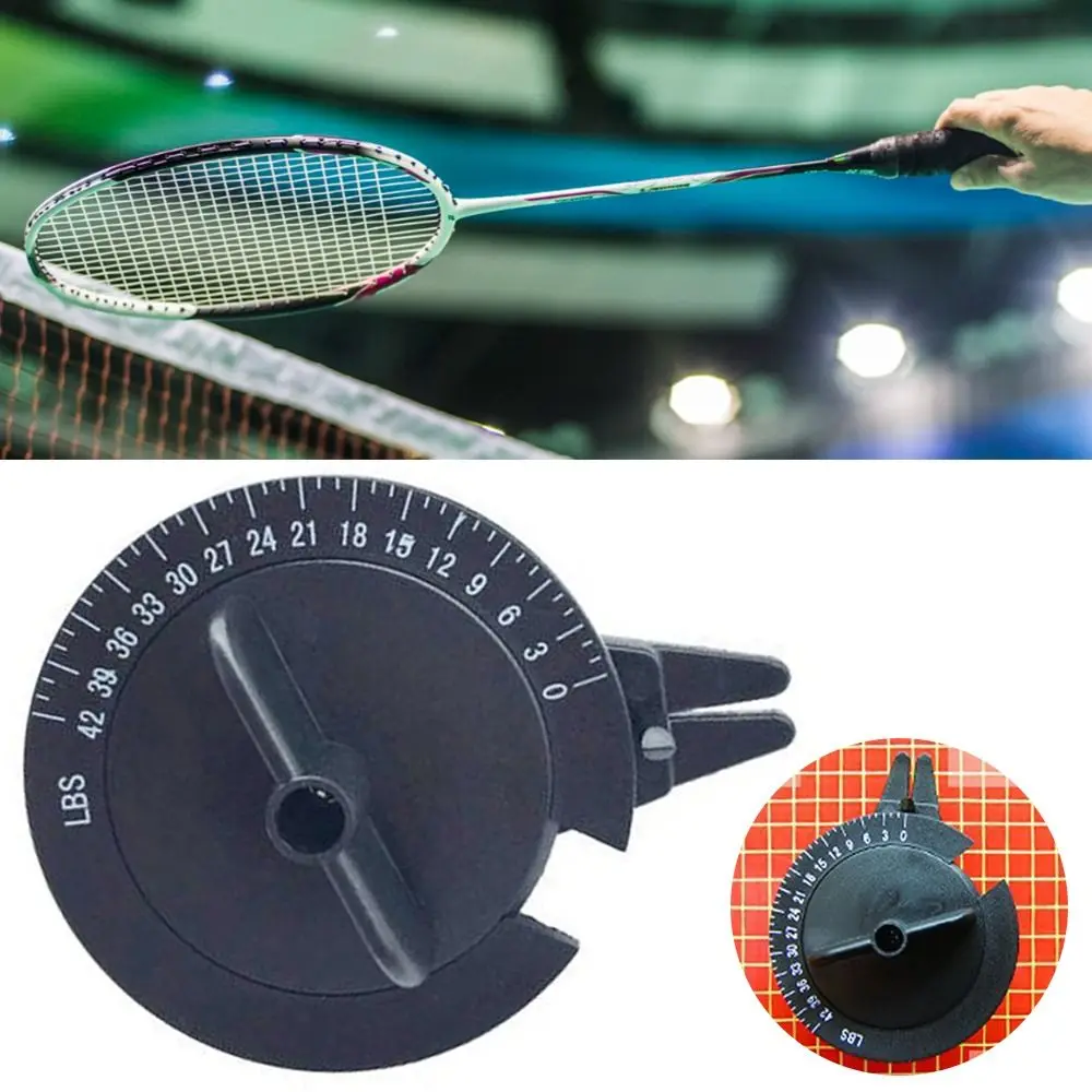 Calibrator Simple Operation Clear Reading String Tension Gauge Badminton Racket Stringing Meter Tennis Racquet Calibrator