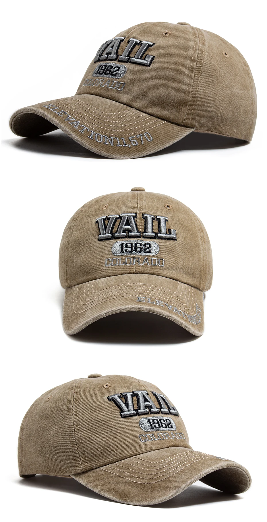 Herren-Baseballkappe, modisch, mit Buchstaben bestickt, Baumwolle, weiches Oberteil, Damenhüte, Sommer, lässig, Reisen, Visierkappen, Trucker-Mütze, Unisex – Detail 6