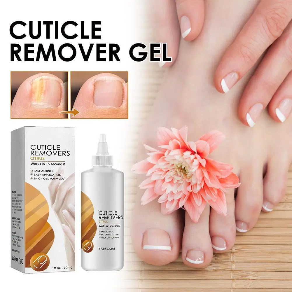 Nail Cuticle Remover Gel Professional Cuticle Softener 1oz Gel Repair Nail Cuticle Remover Instant 15 Seconds Gel Moisturizing