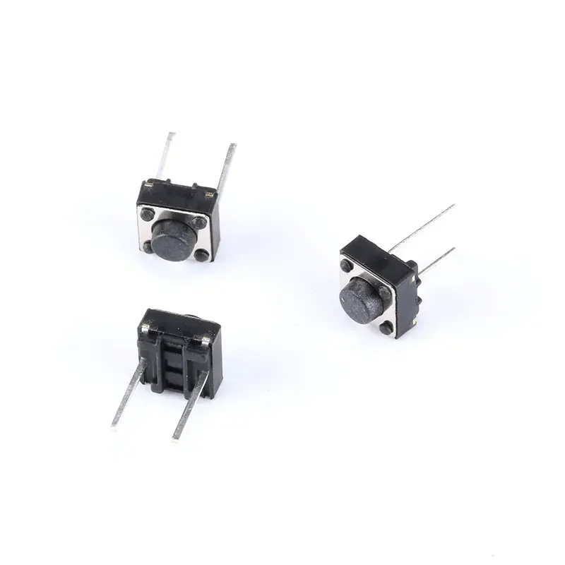 Tactile Switch Momentary Tact 6x6x4.3/5/6/7/8/9/10mm 6*6*4.3mm 5mm 6mm 7mm 8mm 9mm 10mm Middle pin 2pins