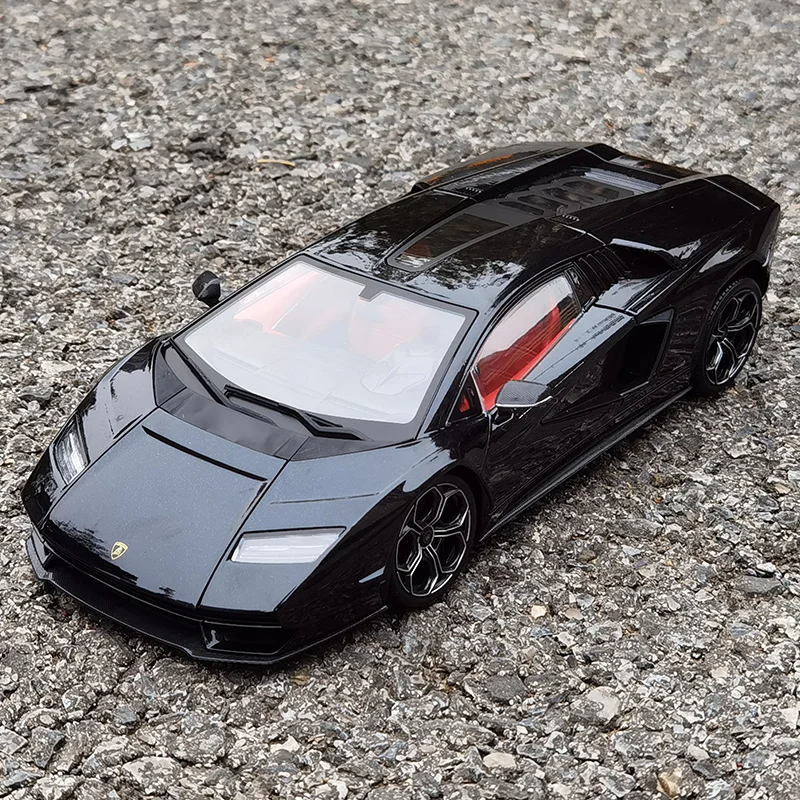 1:18 Lamborghini Countach LPI 800-4 Alloy Car Model Diecast Metal Toy Car Model High Simulation Collection Gift