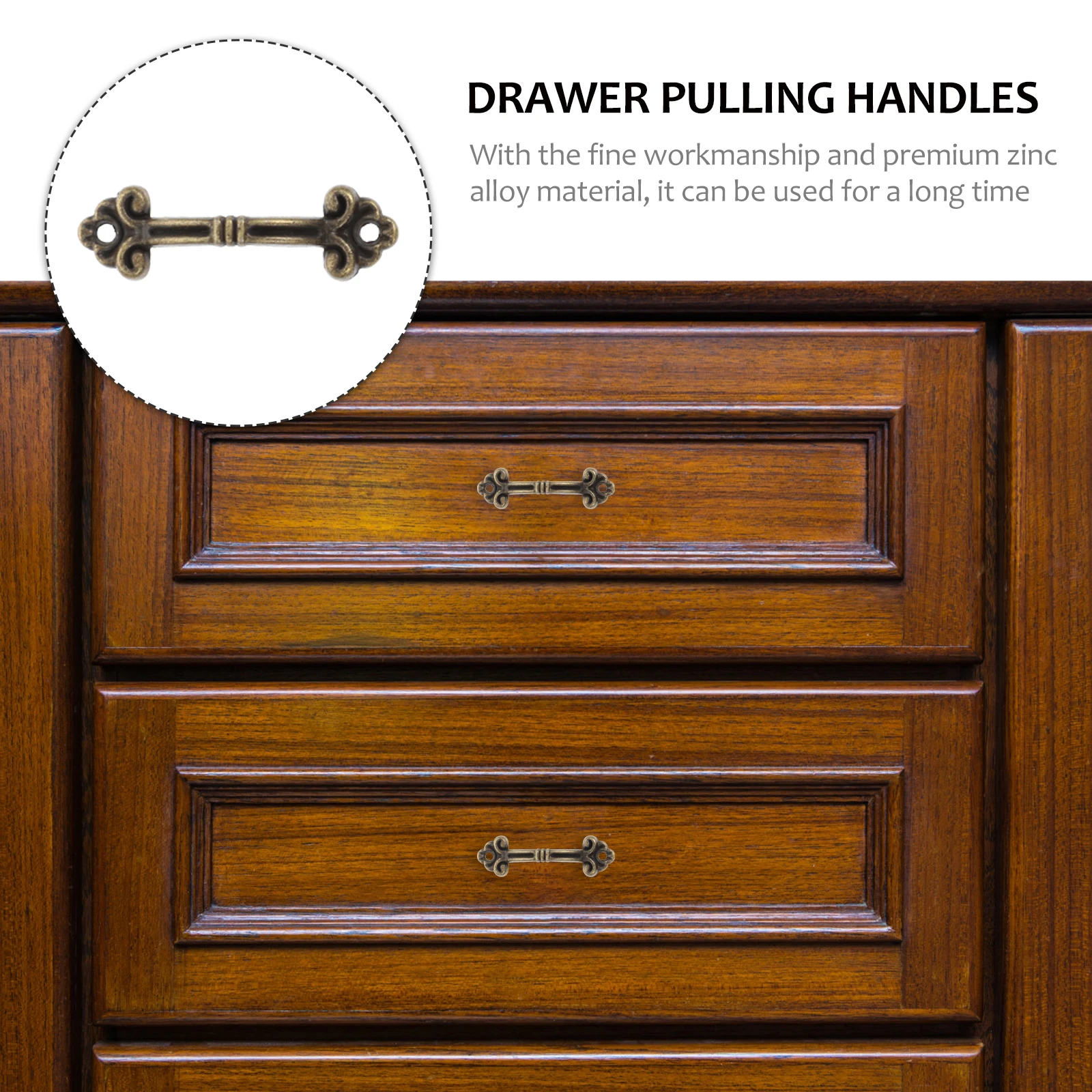 

1 set Mini Drawer Knobs 47x14mm Silver Cabinet Handles Drawer Knobs Durable Zinc Alloy Pulls for Wardrobe Cabinets