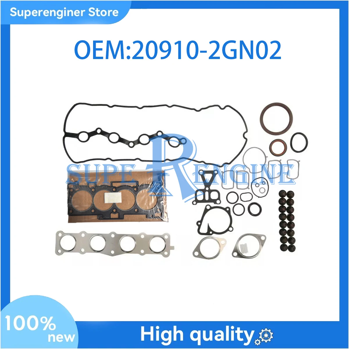 

20910-2GN02 Auto Engine Parts Cylinder Head Gasket Set Kit Fit For HYUNDAI SONATA KIA CERATO MAGENTIS OPTIMA SPORTAGE 209102GN02