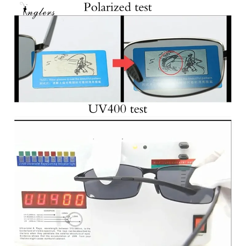 Polarized Fishing Sunglasses Mens/Women Driving Mirror Sun Glasses Metal Frame Goggles UV400 Anti-Glare Sunglasses Wholesale