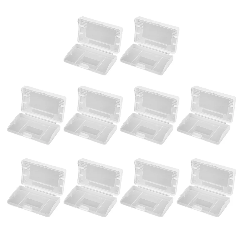 

10Pcs Game Card Storage Case Heavy Duty ABS Protection for Game Cartridges Scratch Resistant Sealed Cover Portable Convenient