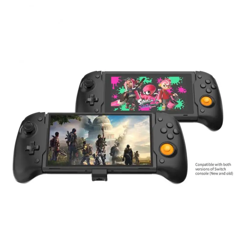 

For Switch OLED Gamepad Controller Double Motor Vibration Gamepad Game Controller Grip Joystick 6-Axis Gyro Handgrip