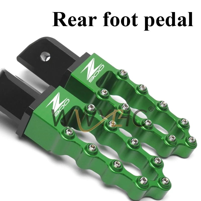 

Suitable for Kawasaki Z900 17-23 Years Aluminum Alloy Non-slip Front and Rear Pedals and Rear Pedals Motorcycle Accessories