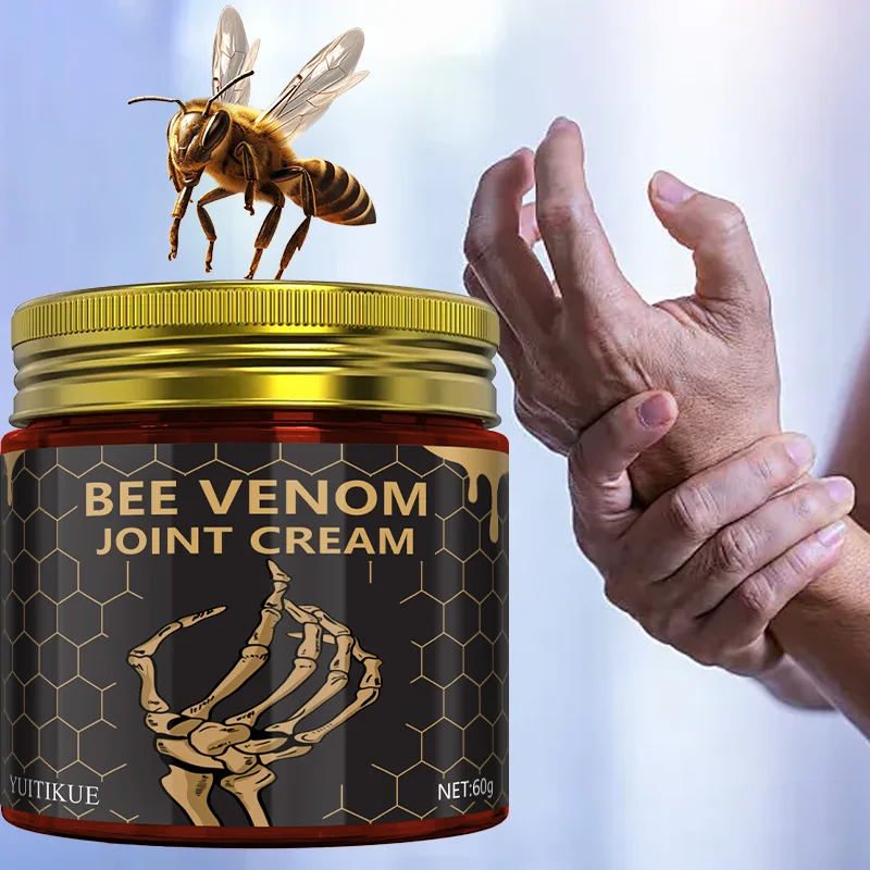 YUITIKUE Bee Venom Joint Cream Professional Treatment Gel Relieves Joint Pain Cream Joint Soothing Ointment Body Care Gift