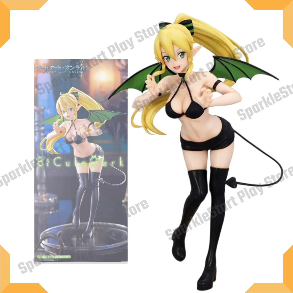 

Original Genuine Furyu Bicute Dark Sword Art Online Leafa Anime Action Figure 23cm Collectible Pvc Model Festival Gift