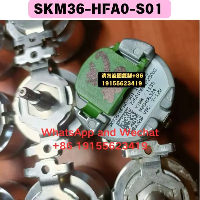 Used OEM disassembled parts SKM36-HFA0-S01 encoder Functional test OK Quick delivery