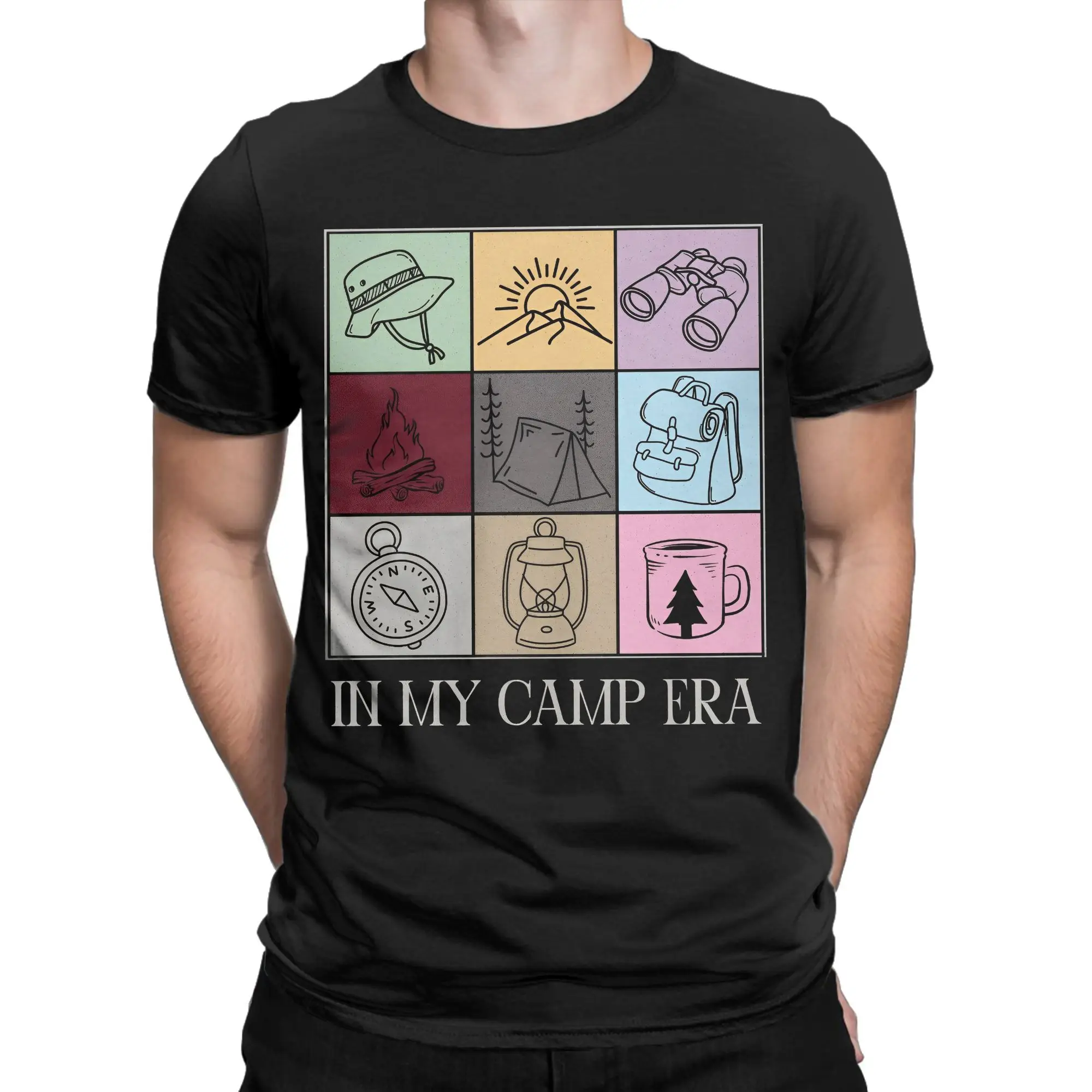 In My Camp Era T-Shirt Cute Camping Graphic Tee for Outdoor Lovers Hikers Tent Campers & Adventure Fans Shirts