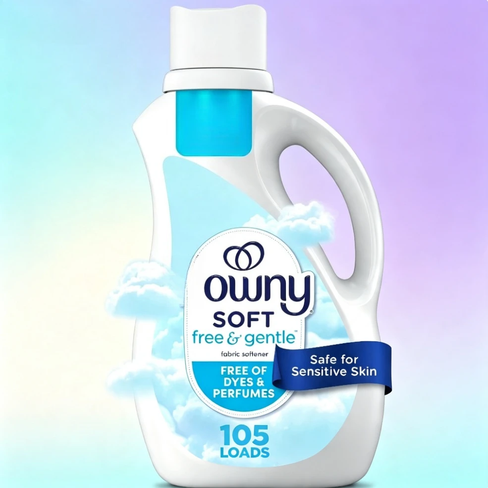 SWEETY-Downy Free & Gentle Fabric Softener, 77 Fl oz, 105 Loads, Hypoallergenic