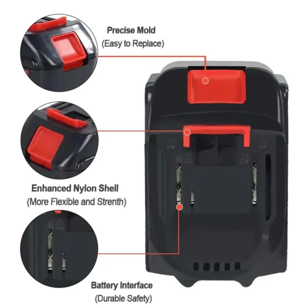 Imagem -03 - Bateria Ion de Lítio Recarregável para Makita Alta Capacidade Ferramenta Elétrica 18v 21v 48vf 7500mah eu us au uk Plug