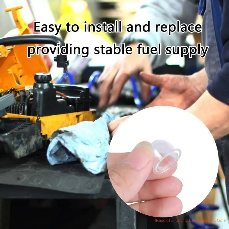 10Pcs Primer Bulb Carburetor Primer Bulb Bulb Chainsaw Replacement Trimmer