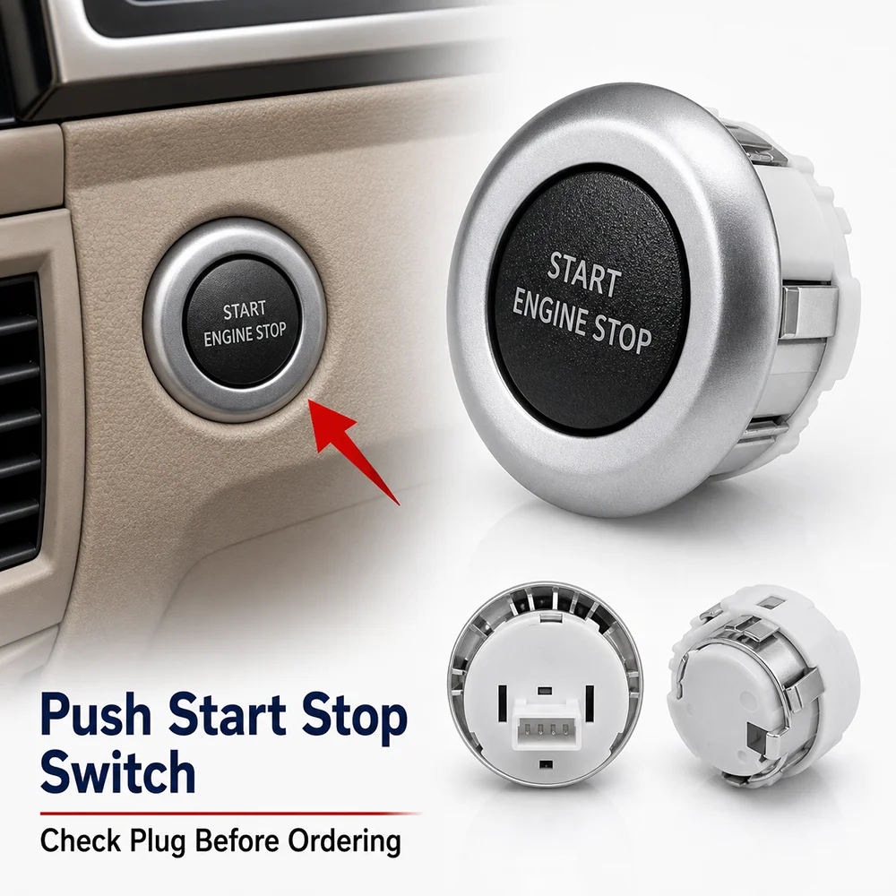 LR014015 Motorstart-Stopp-Schalter Druckknopf für Land Rover Discovery 4 LR4 Range Rover Sport 2010-2016 – Detail 1