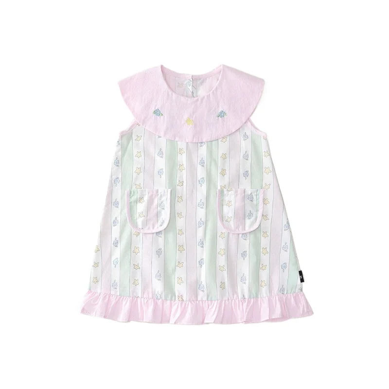 Girls Pink Lapel Co… - image