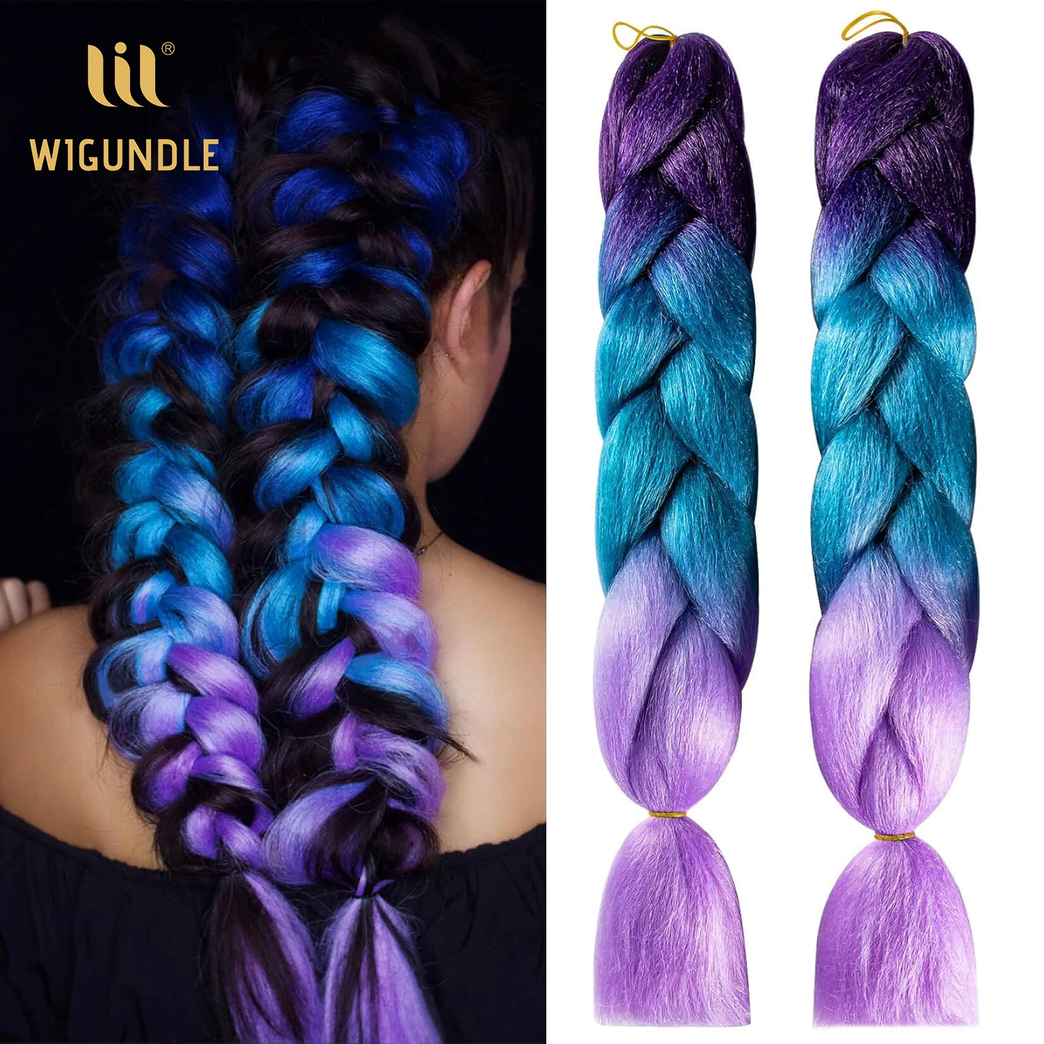 Synthetic Jumbo Braiding Hair Extension 24 