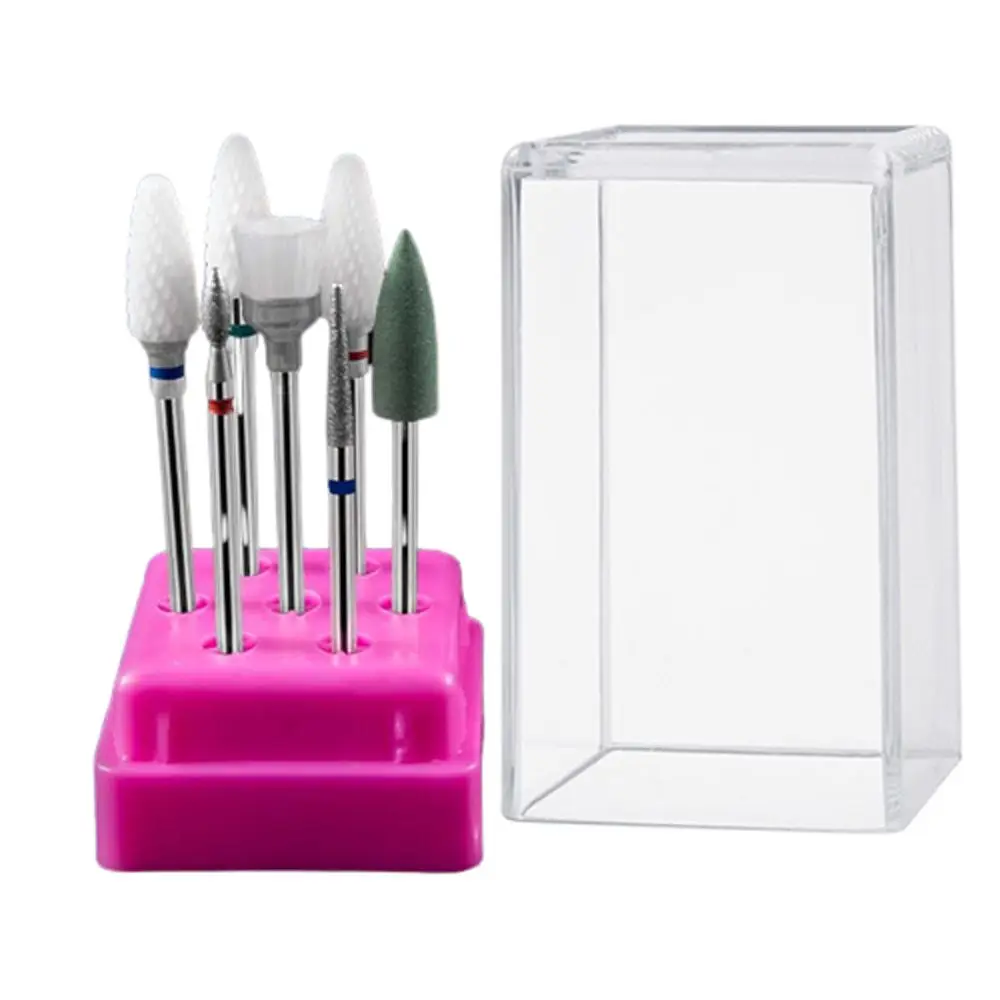 مسمار هلام البولندية ملف الأظافر أداة مسمار طحن القواطع مجموعة رأس مطحنة ساندر أداة السيراميك مسمار مثقاب الخشب مطحنة كهربائية رئيس