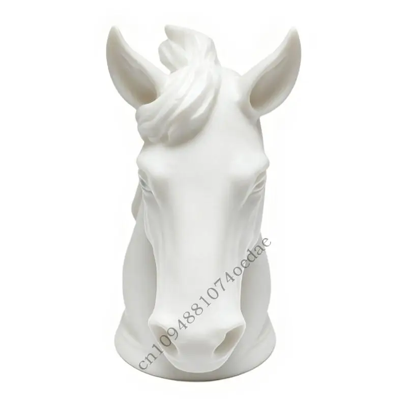 Trailer Hitch Decoration Caps Weatherproof Guard Modern Horse Head Design Trailer Hitch Protective Cover Easy Install 