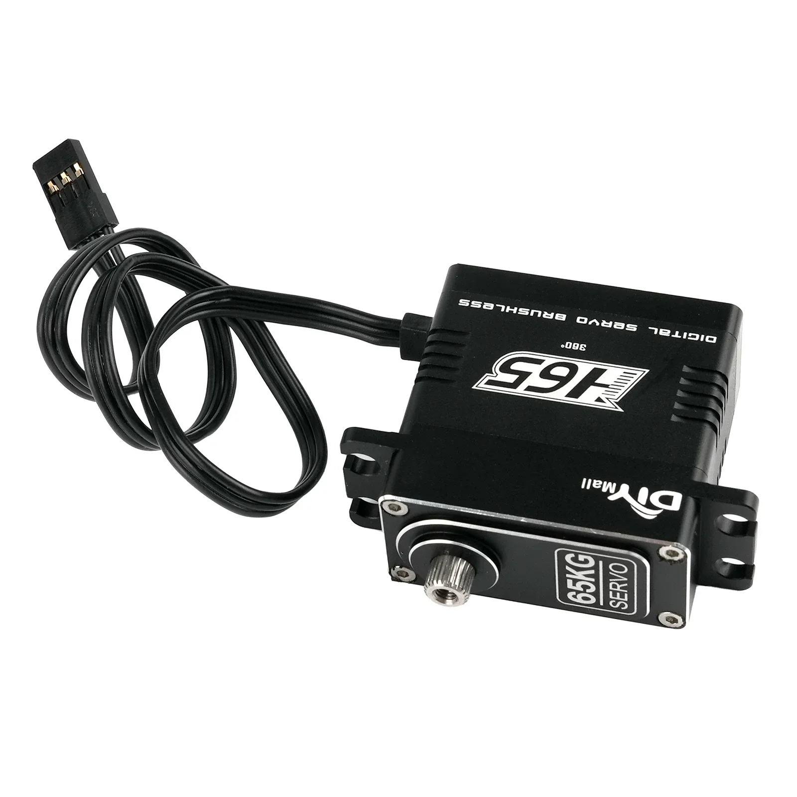 Servo a coppia elevata da 65 kg H65 IP67 Servo digitale 8.4 V Ingranaggio in acciaio con motore brushless interamente in metallo per auto RC Veicolo Aereo Robot