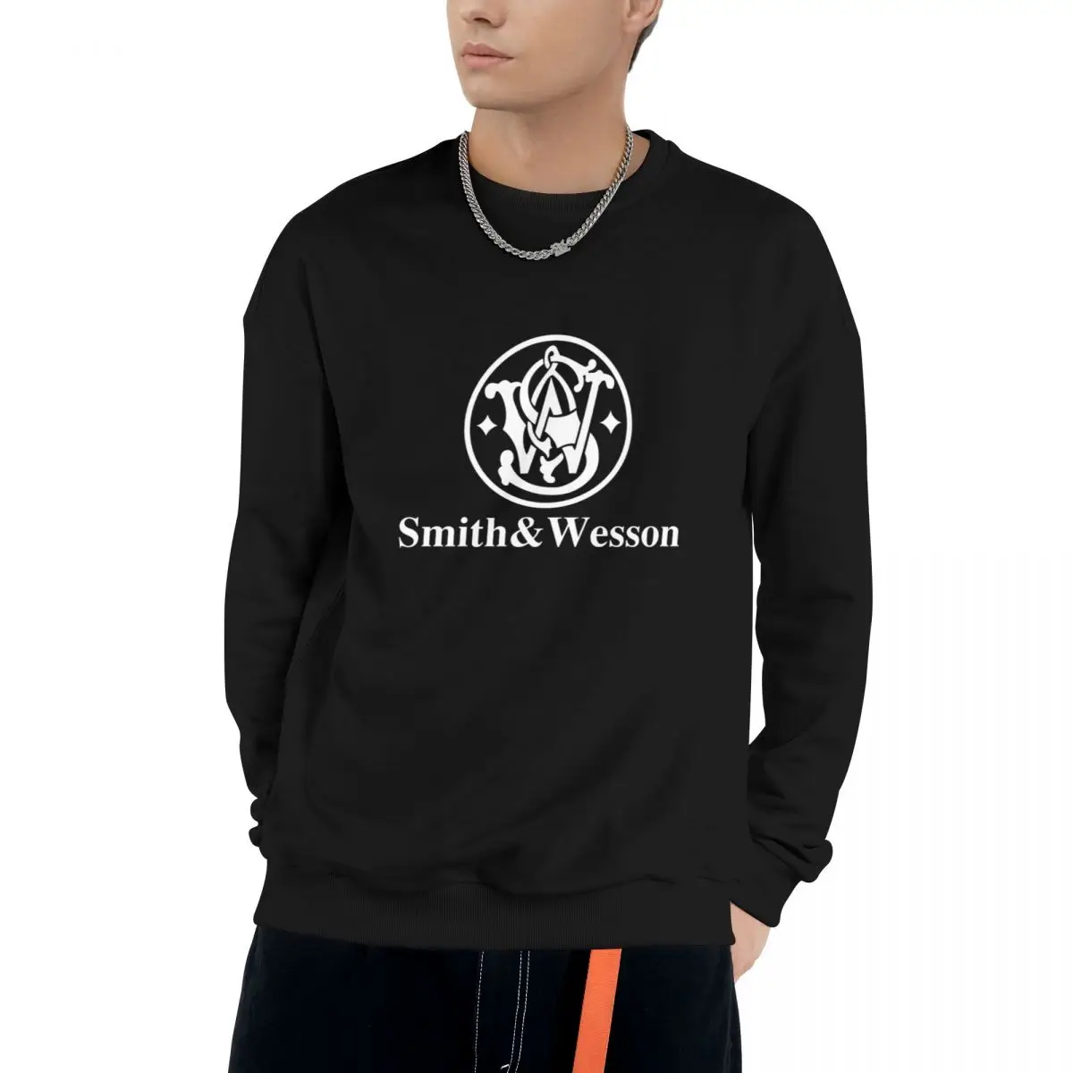 New Smith Wesson Casual Sweatshirts Men Women Cotton Basic Hoodies Pullover Hiphop