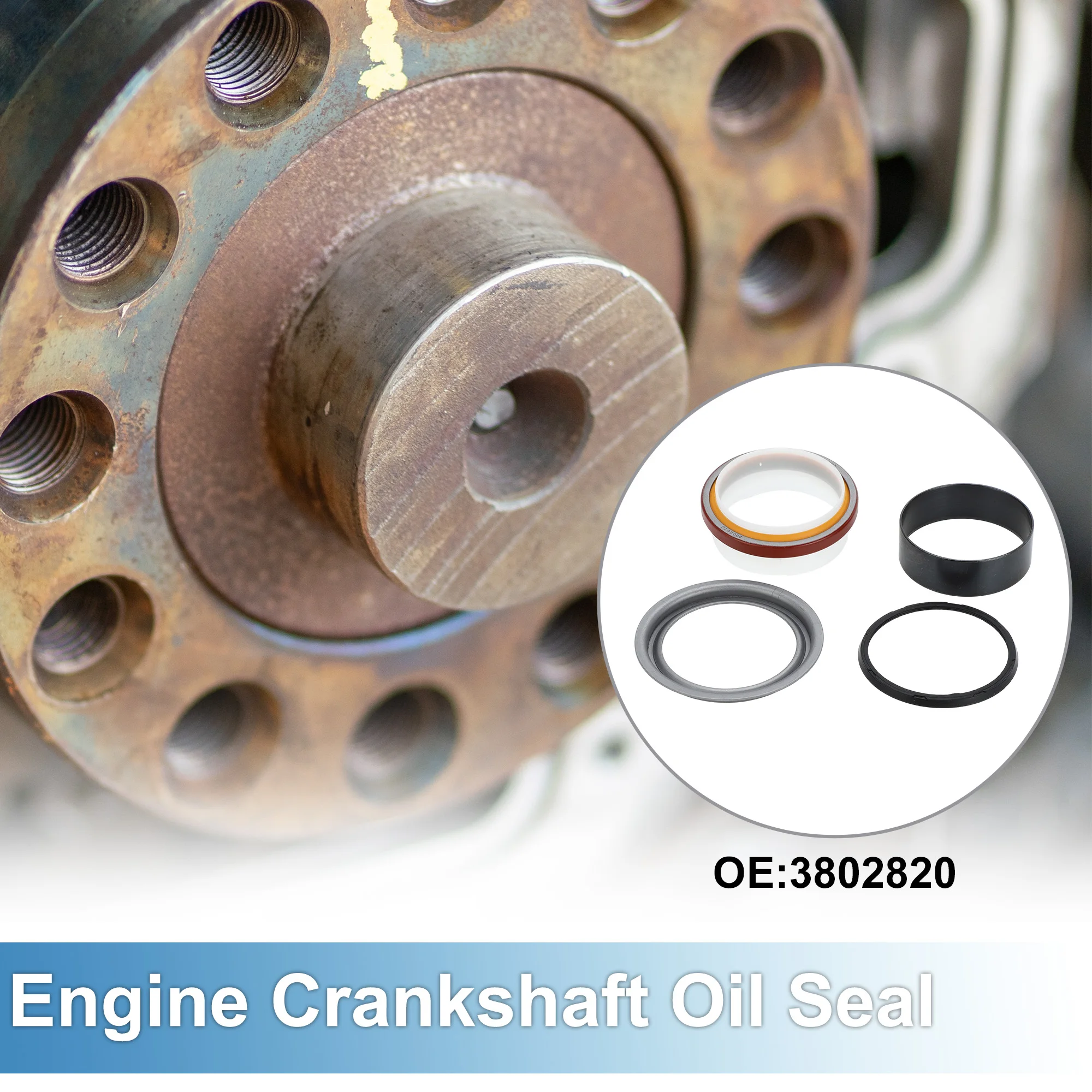 

Комплект износостойких втулок сальника коленчатого вала UXCELL для Dodge для Ram 5,9 л 6,7 л 1500 2500 3500