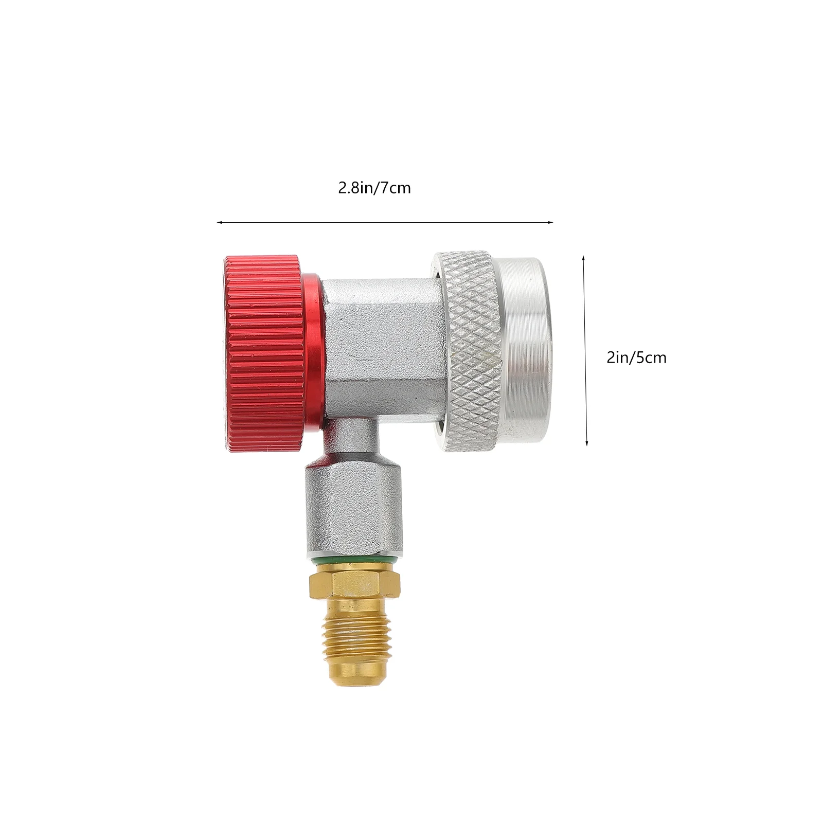 R134A łącznik adaptera szybkozłącze Ac Airand Hvacconditioning zestaw czynnika chłodniczego armatura wąż do ładowania samochodu puszka na gaz 134A