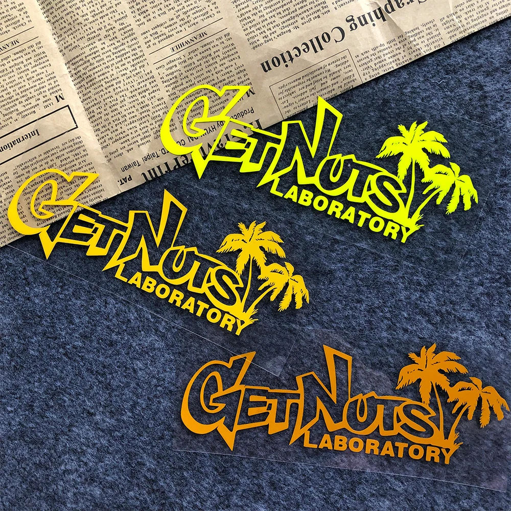 Coconut Tree-pegatinas reflectantes para motocicleta, calcomanía para Moto, Scooter, parabrisas de carrocería, accesorios para tanque de combustible, Mt07, z900, s1000rr