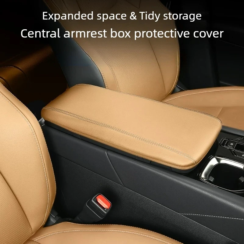 

For Lexus RX350h/450h/500h 2023-2026 Central Armrest Cover Central Control Car Interior Products Protective Pad Supplies Tools