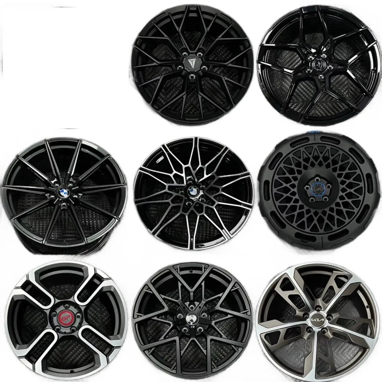 

Hot Selling New Aluminium Alloy Concave Design Zinc Plated Universal Fitment Multi Spoke Off-road Wheel Hub
