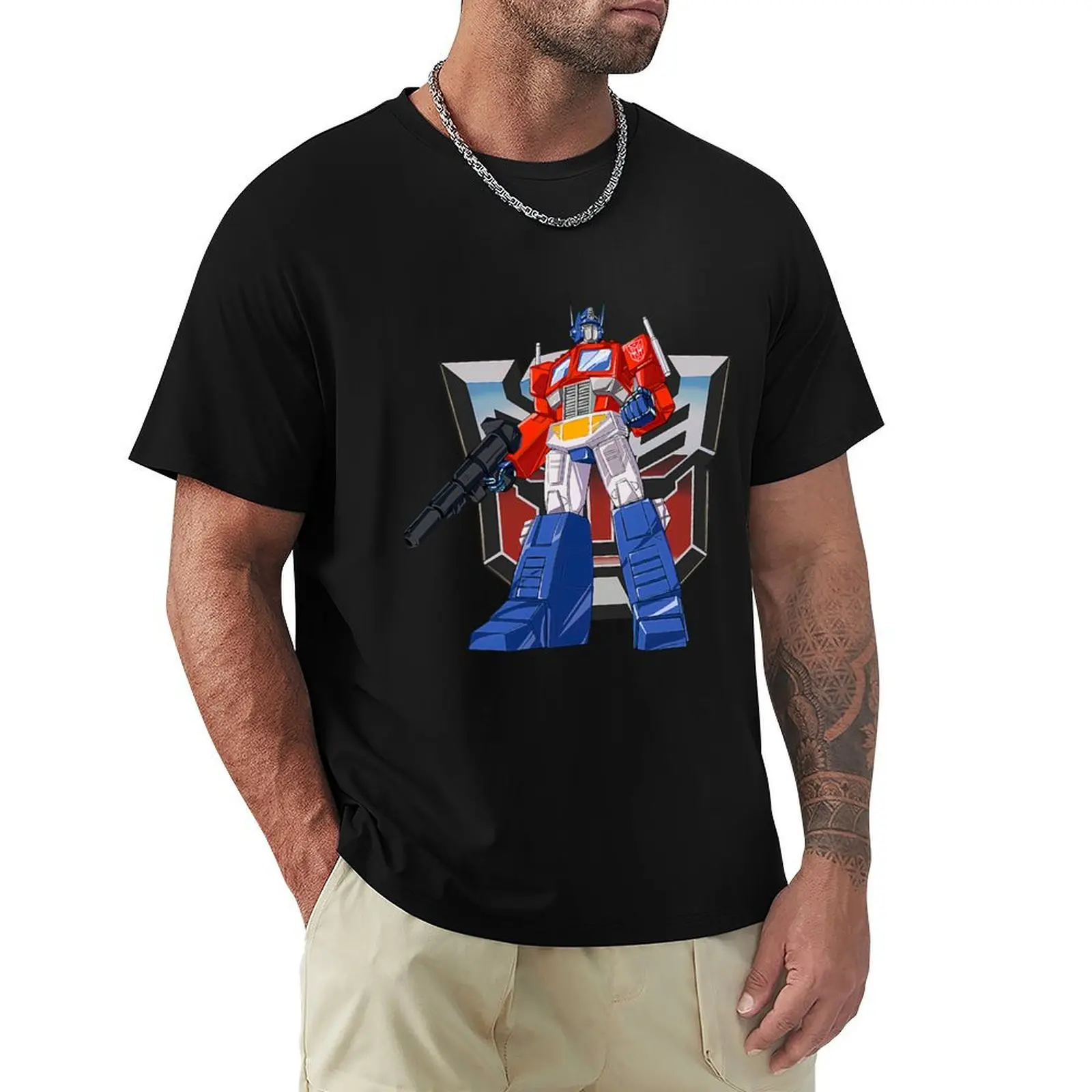 

Optimus Prime Logo T-Shirt designer shirts customs cheap stuff Men's t-shirts