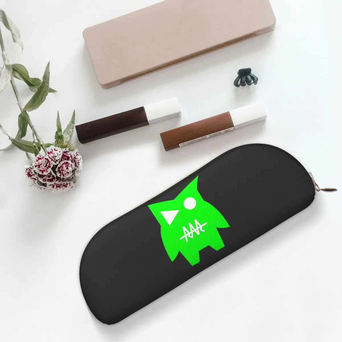 مقلمة بشعار Team Rar Merch Teamrar وحامل أقلام وحامل أدوات مكتبية للتخزين وحقيبة أقلام رصاص ذات سعة كبيرة لمدرسة الأطفال