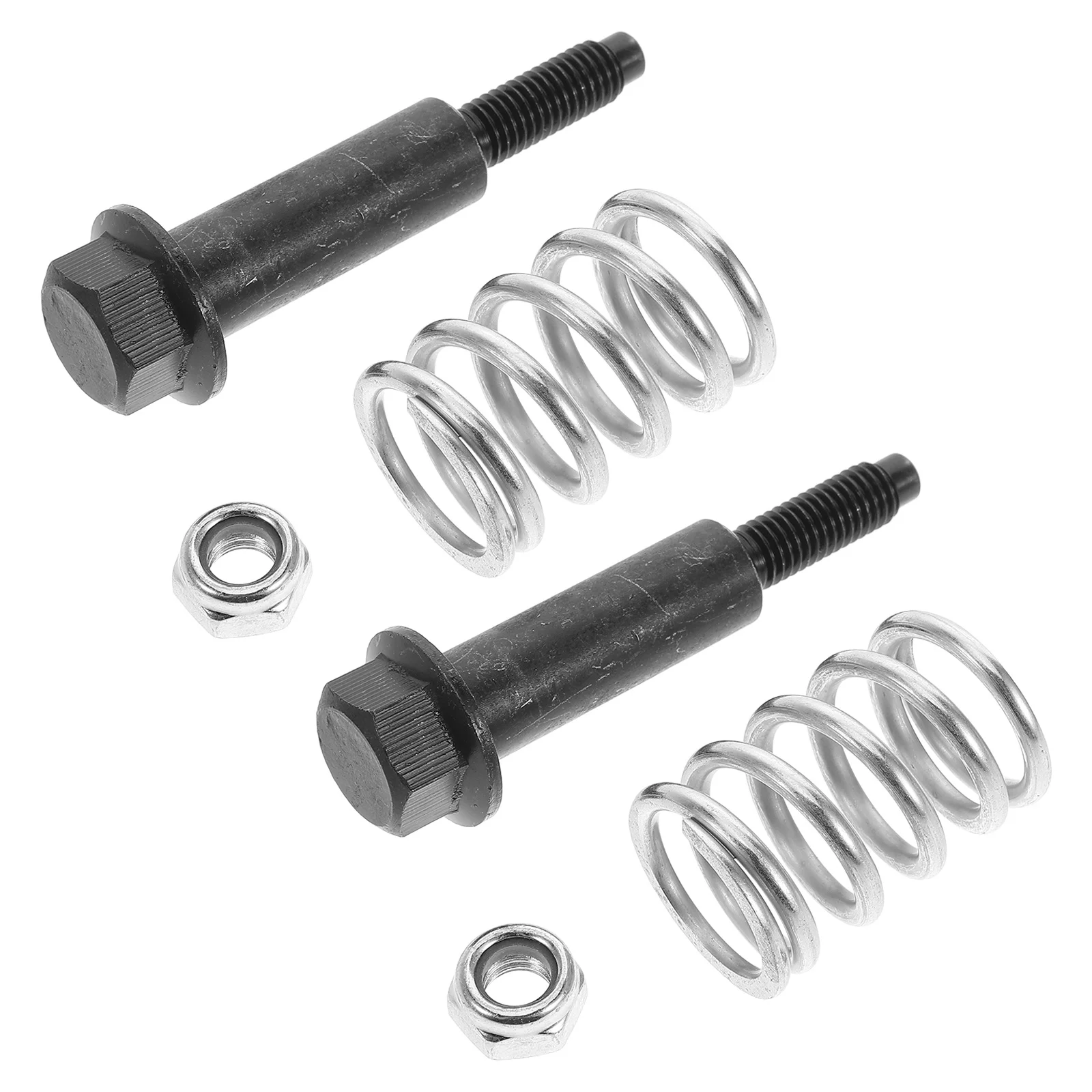 

1Set Exhaust Bolt and Spring Kit Durable Metal for Car Exhaust Repair Prevents Leaks Boosts Fuel Efficiency Compatible for 35129