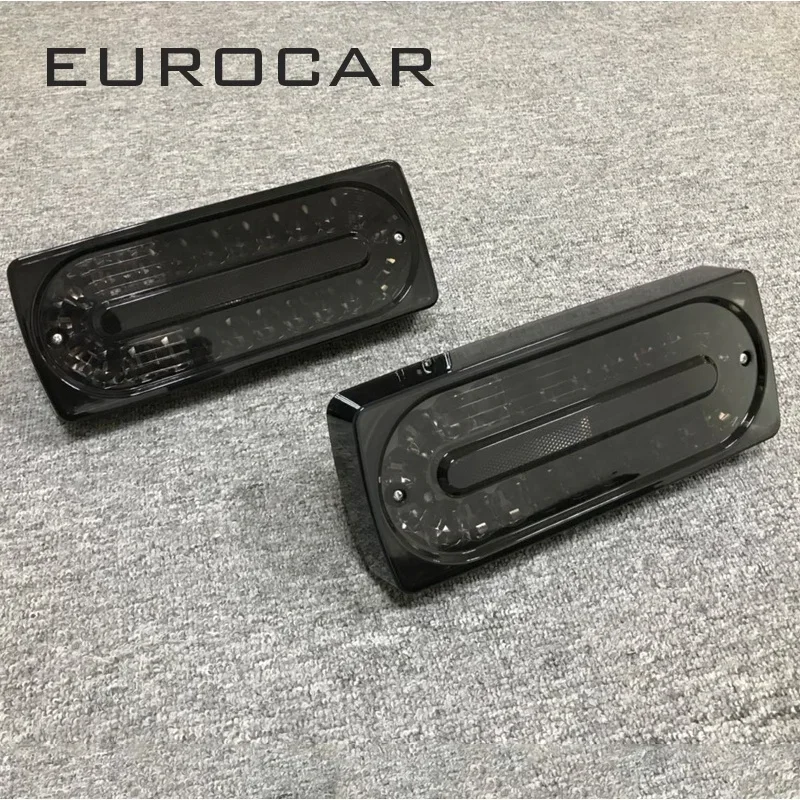 Great Quality Tail Light For G Class W463 G500 G550 G350 G63 G65 Black LED 3D Light Rear Decoration Lights Auto System