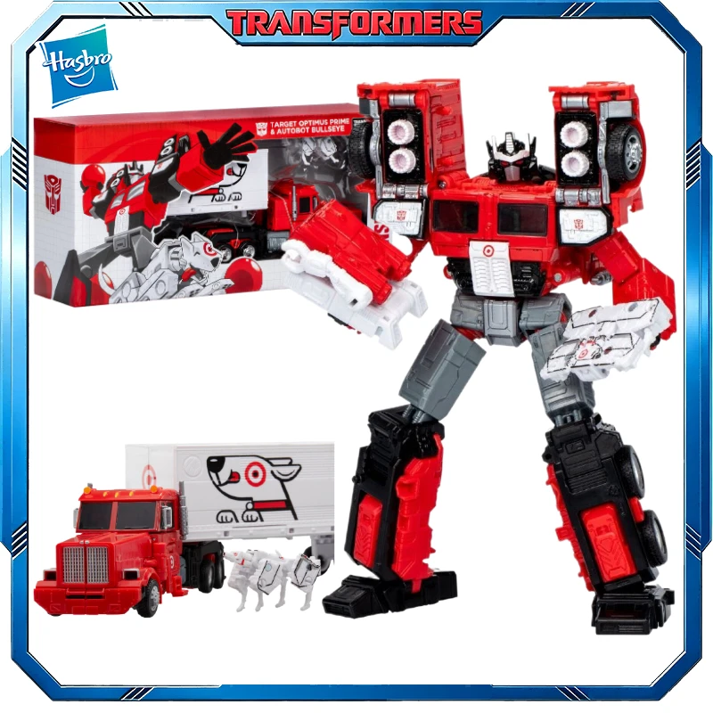 In Stock Hasbro Transformers Classic Toys Target Optimus Prime Autobot Bullseye Action Figure Robot Toy Collectible Gift Hobbies