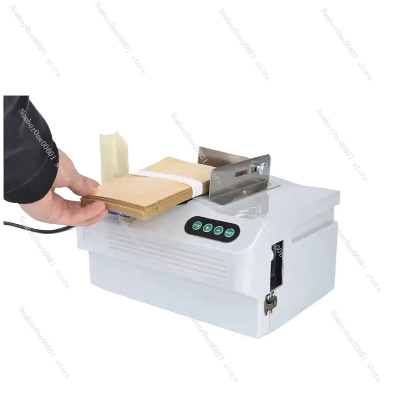 RQ228 Intelligent Induction Strapping Multipurpose Supermarket Hot Melt Paper Belt Binding Machine Banknote Tying Machine