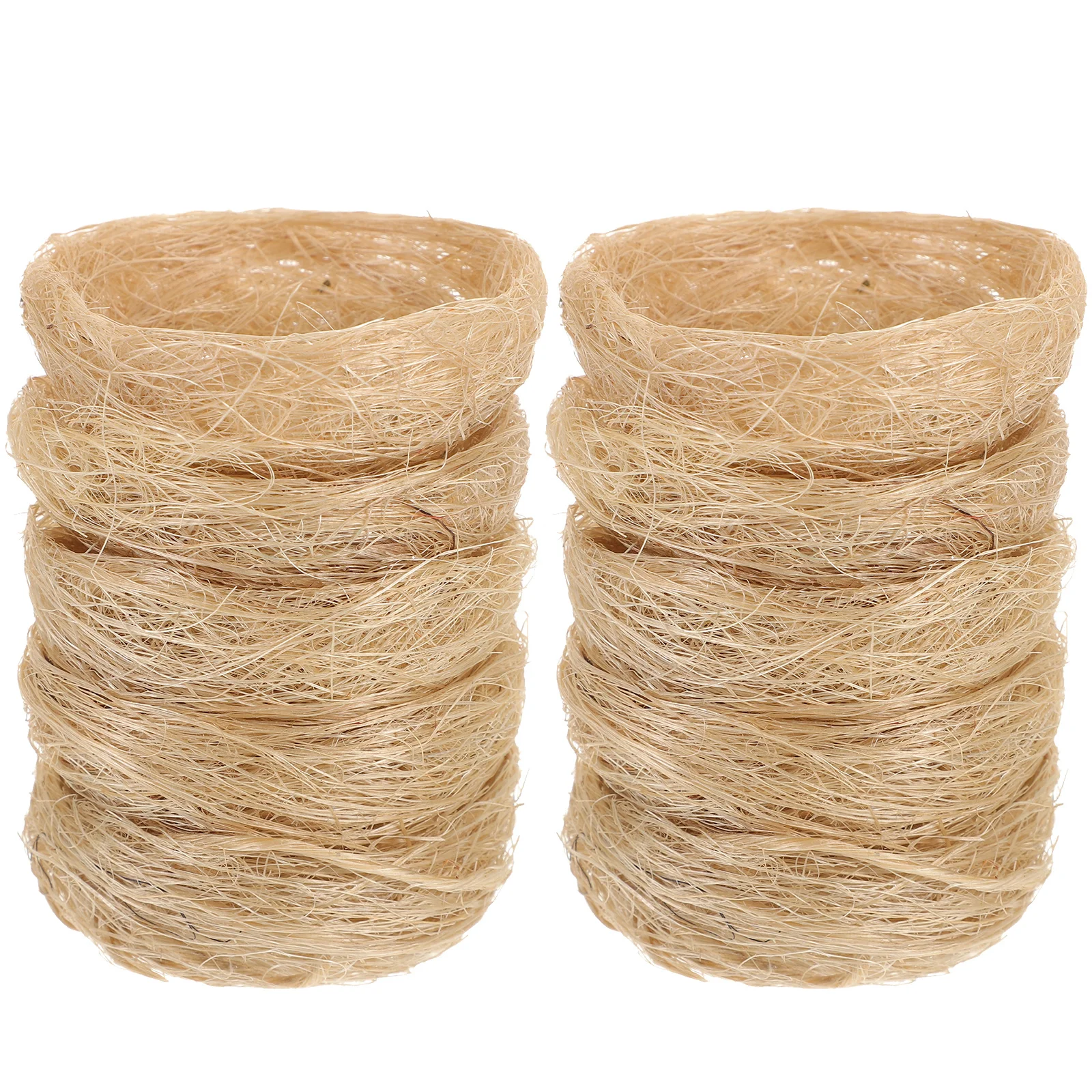 

10Pcs Artificial Bird Nest Simulation Rustic Natural Bird House Decoration Garden Craft Party Ornament Parakeet Nest