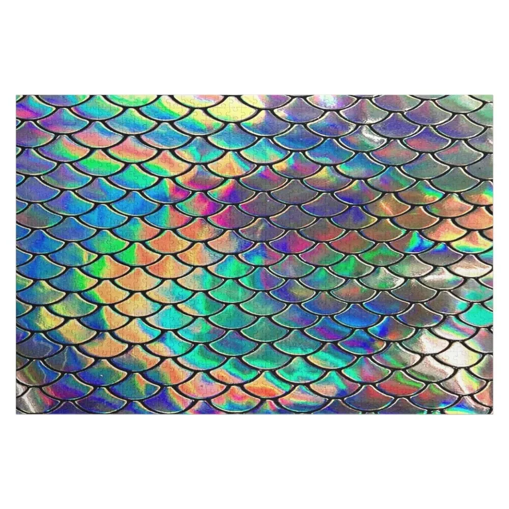 Rainbow Scales Jigsaw Puzzle Wooden Animal Customized Toys For Kids Custom Gifts Personalized Child Gift Puzzle